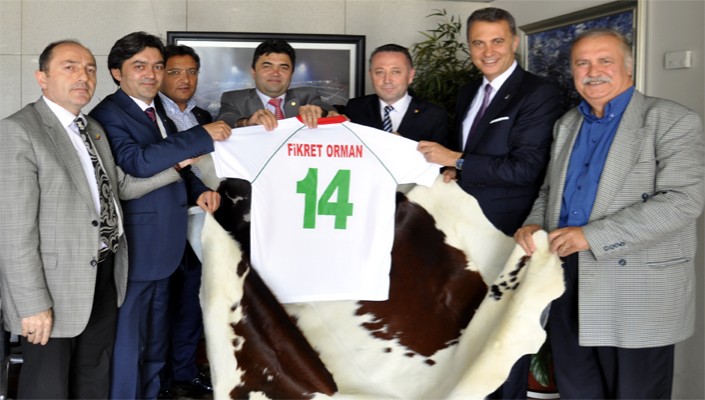 Başkanımız Fikret Orman'a Gerede Ticaret ve Sanayi Odası'ndan Ziyaret